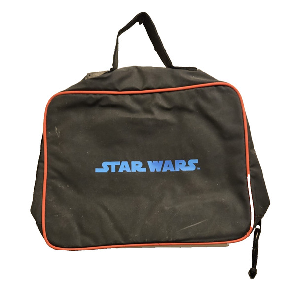Vintage 90s Star Wars Podracing Bag - Anakin & Sebulba Lucasfilm PVC lunch bag - Picture 2 of 3